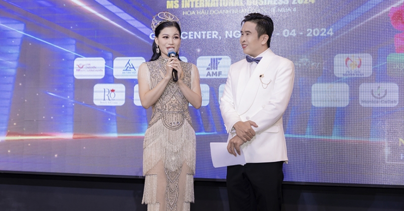 Hoa hậu Nguyễn Trang vừa làm vedette kiêm Đại sứ quảng bá hình ảnh