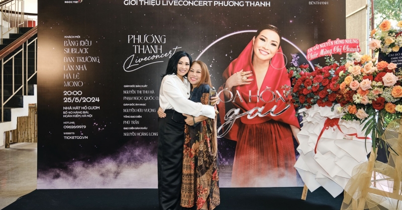 Phương Thanh tái ngộ Siu Black khi thực hiện concert Đóa Hồng Gai