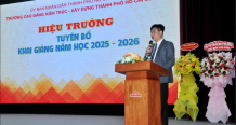 Trường Cao đẳng Kiến trúc-Xây dựng TP.HCM Khai giảng năm học 2025-2026: Vững bước với sứ mệnh kỹ cương sáng tạo đột phá phát triển finland